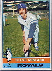 1976 Topps Baseball Cards      541     Steve Mingori